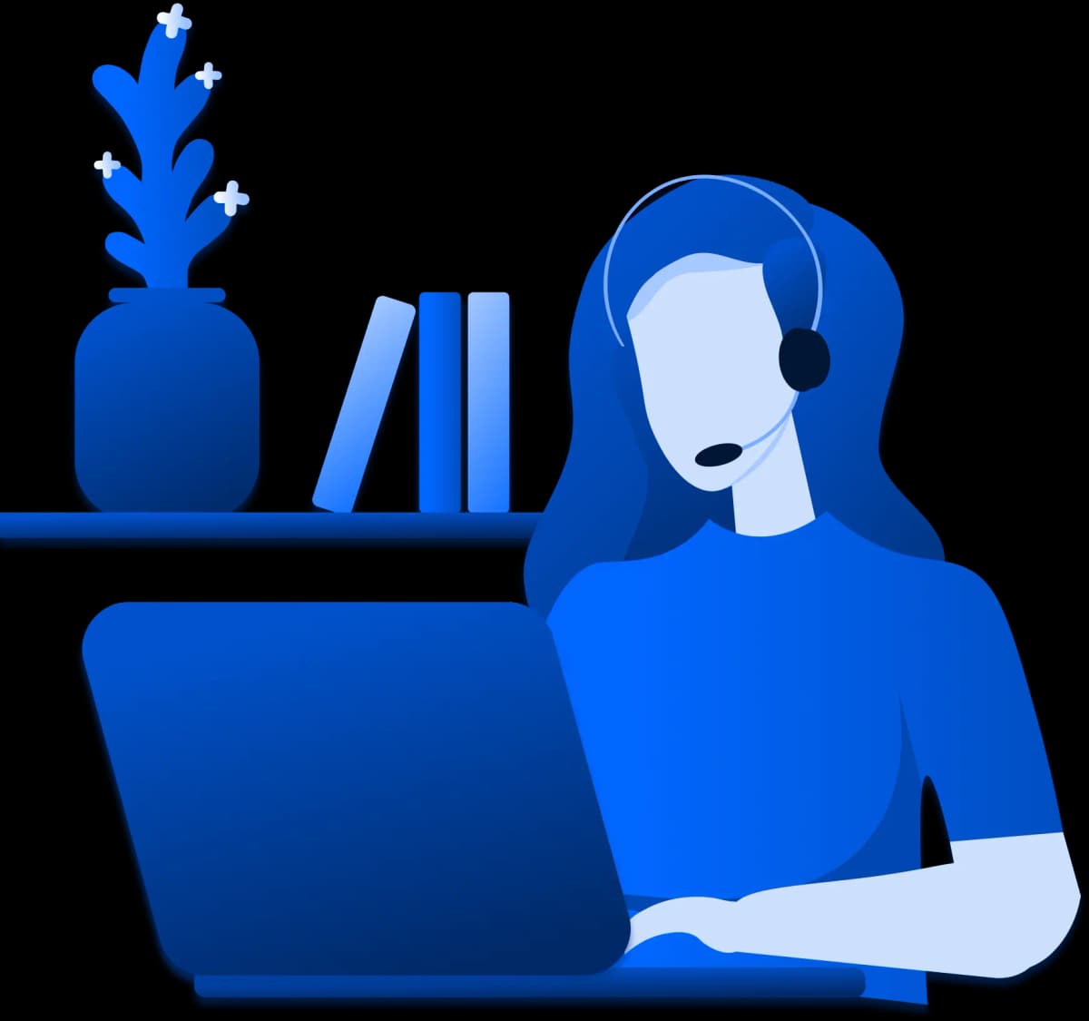 Woman Working